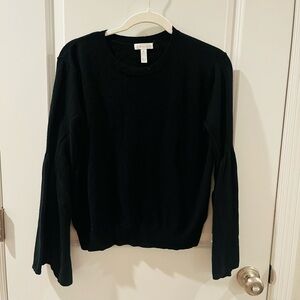 Black Long Sleeve Sweater from Leith